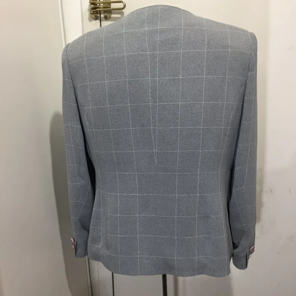 VINTAGE NANCY PLAID JACKETS SIZE 13 - Picture 5 of 6